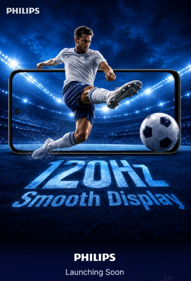 Philips 5G Smartphone Teased on Flipkart with 120Hz Display and 64MP Camera 3 Philips 120Hz Display