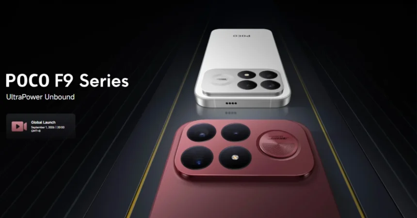 Poco F9 series launches globally on September 1: Expected with Snapdragon 8 Elite Gen 5 chip 1 Poco F9 series launches globally on September 1