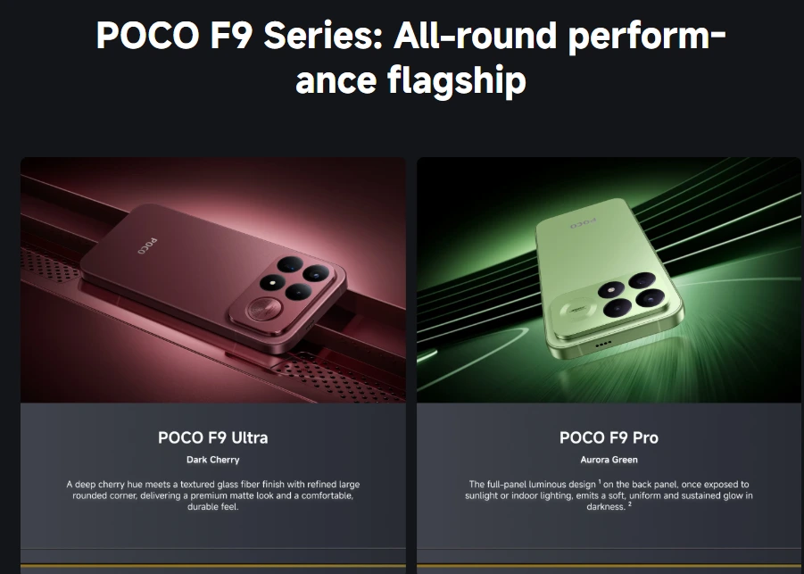 Poco F9 series launches globally on September 1: Expected with Snapdragon 8 Elite Gen 5 chip 3 Poco F9 series launches Snapdragon 8 Elite Gen 5 chip