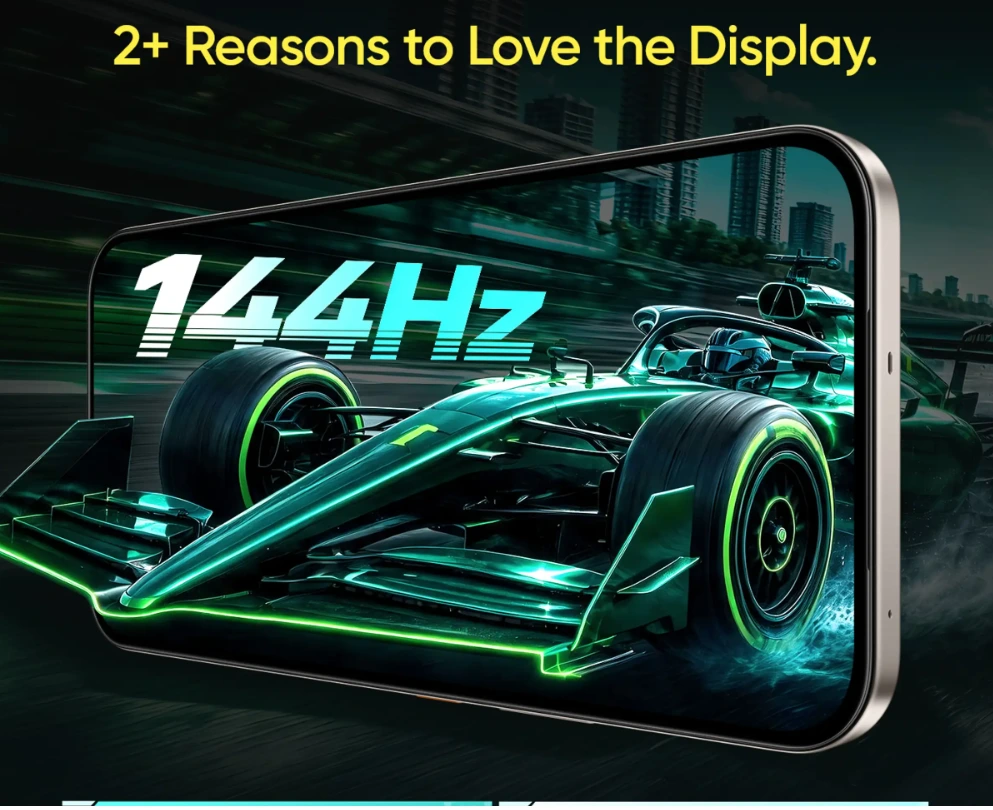 Realme P4s 5G 144Hz Refresh Rate Display 