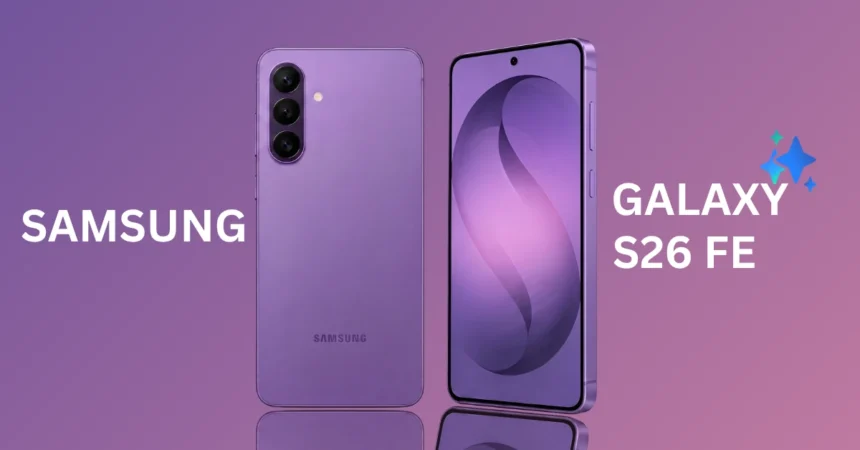 Samsung Galaxy S26 FE Launch Tomorrow: Leaked Colors and Features 1 Samsung Galaxy S26 FE 4900mAh battery