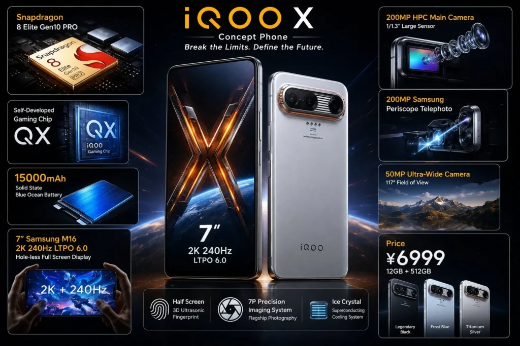 iQOO X leak: 15,000mAh battery & Snapdragon 8 Elite Gen 10 Pro chip 3 iQOO X leak: 15,000mAh battery