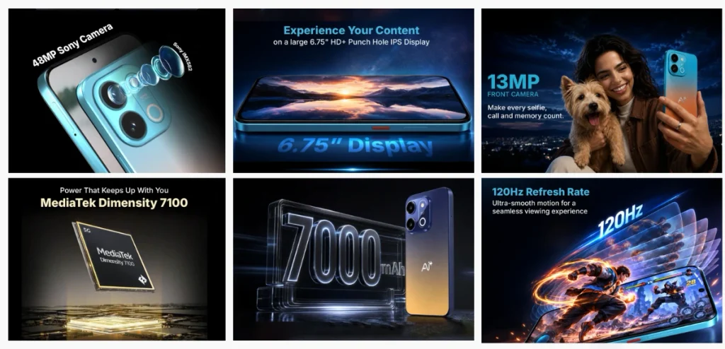 AI+ Nova 2 Power 5G Specification