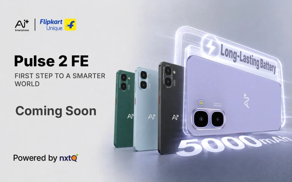 Ai+ Pulse 2 FE Teased on Flipkart with MediaTek G81 and 5,000mAh Battery 3 Ai+ Pulse 2 FE Teased on Flipkart