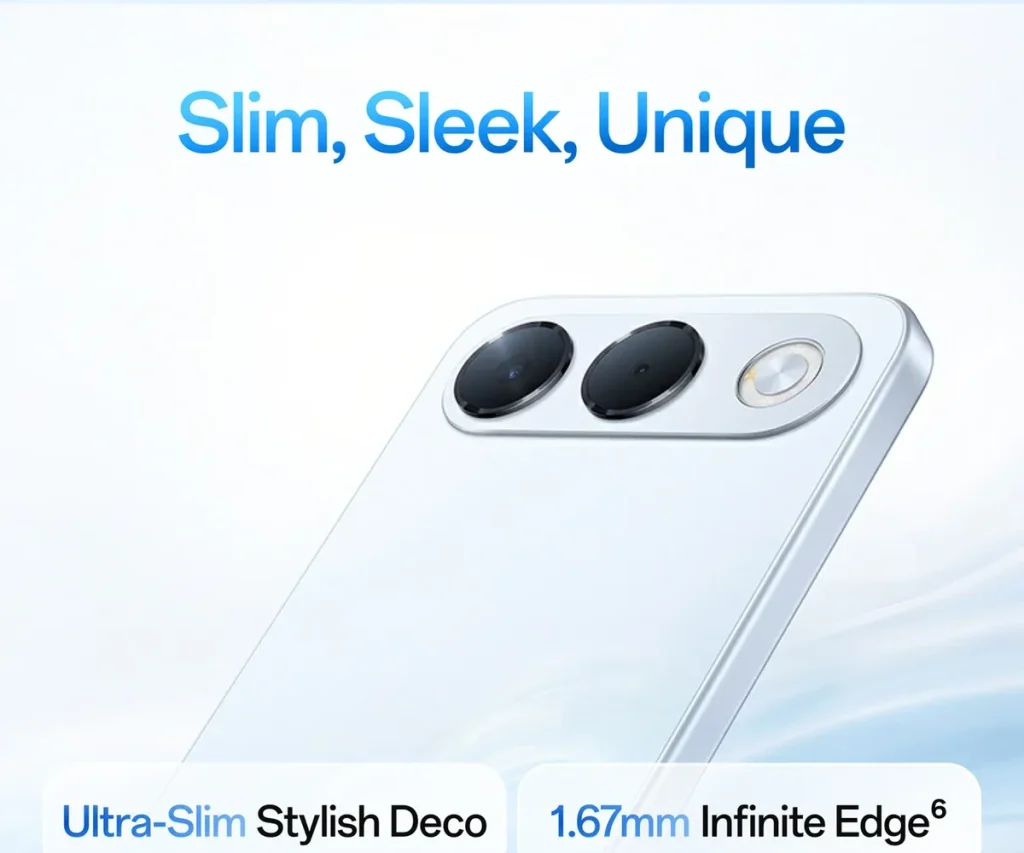 OPPO F35 5G 1.67mm “Infinite Edge.