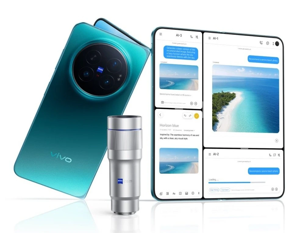 Vivo X Fold6 200MP Zeiss Camera